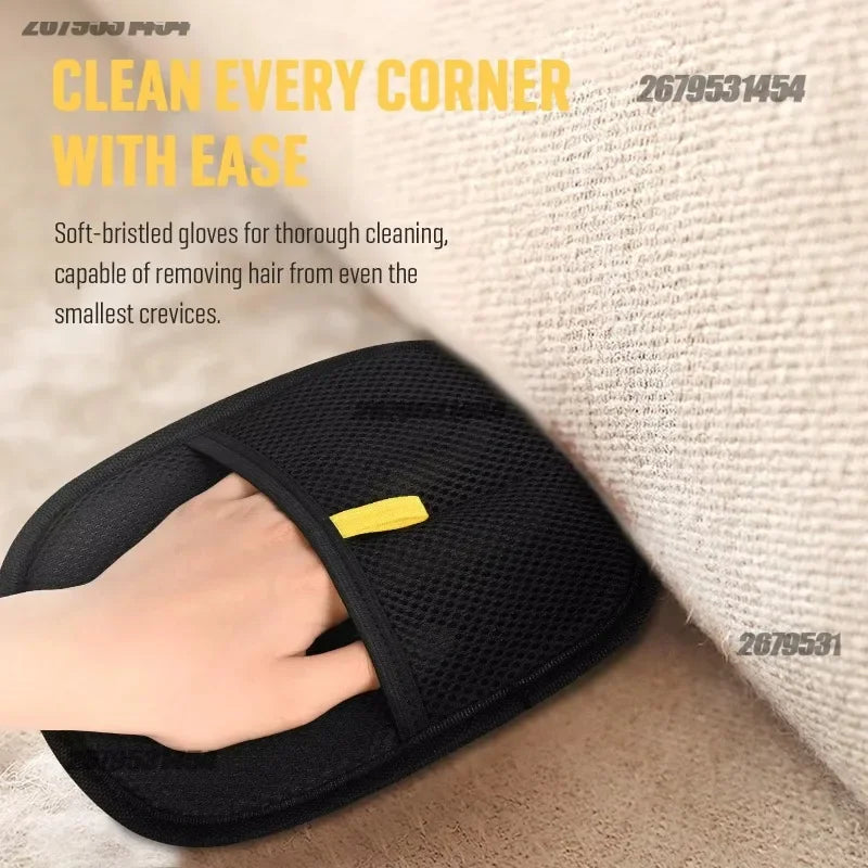 Pet Hair Remover Mitt Pet Hair Remover Gloves Deshedding Brush Glove for Cats and Dogs