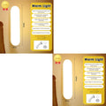 Wireless LED Motion Sensor Night Light, USB Rechargeable Magnetic Lamp for Closet Kitchen Aisle Wardrobe