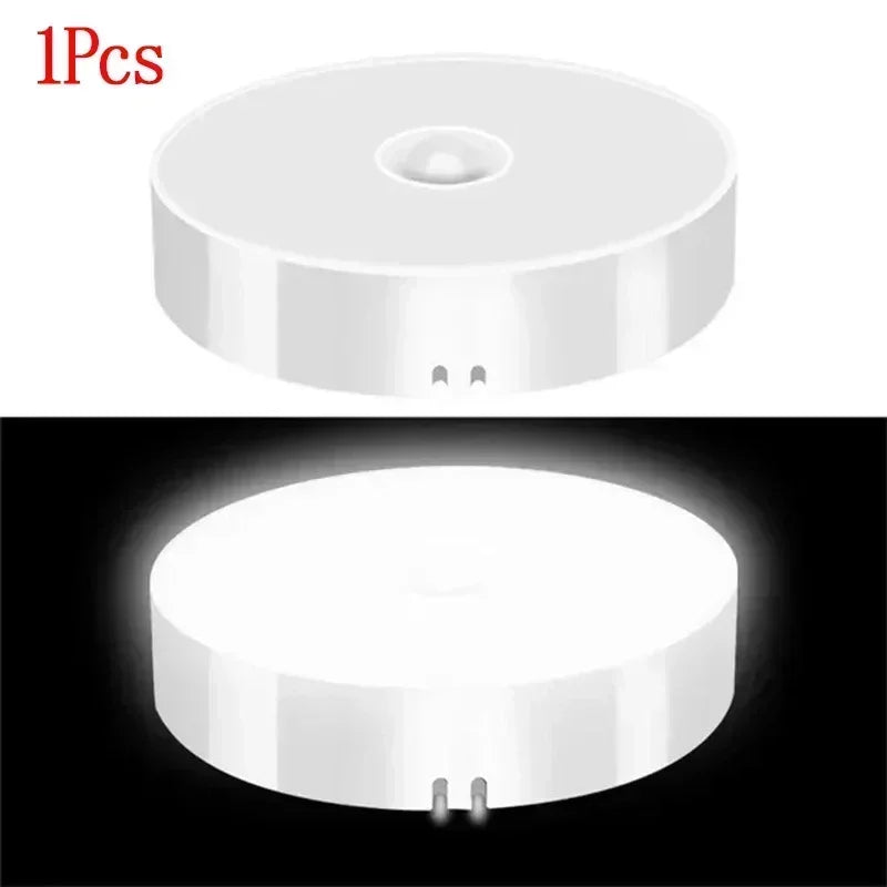 GGbingo-Motion Sensor^&^% LED Night Light USB /*Rechargeable-Kitchen Cabinet, Wardrobe Lamp# Staircase, Wireless Closet Light@@