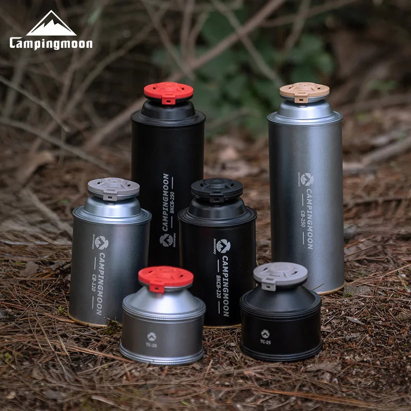CAMPINGMOON Four-color Long Gas Tank Protective Cover Outdoor CB Tank Cassette Gas Tank Dust Cover Leak-proof Protective Cover