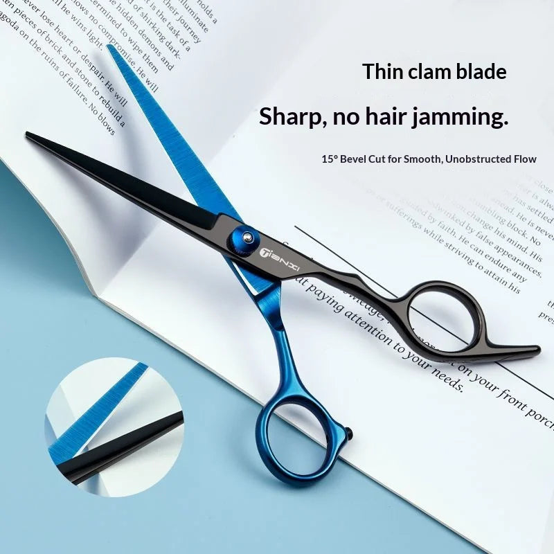 Gianxi Stainless Steel Hair Clippers  Hair Professional Thinning Teeth Clipper  Flat Clipper  Broken Hair Clipper