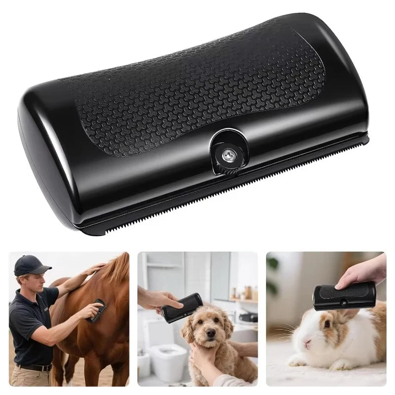 Pet Grooming Brush Ergonomic Hair Remover Tool Professional Deshedding for Dog Cat Horse Daily Shedding Cleaning Pet Supplies