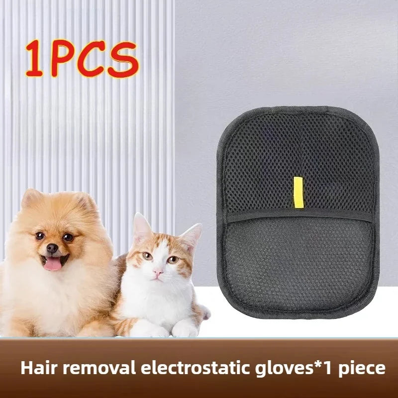 Pet Hair Remover Mitt Pet Hair Remover Gloves Deshedding Brush Glove for Cats and Dogs