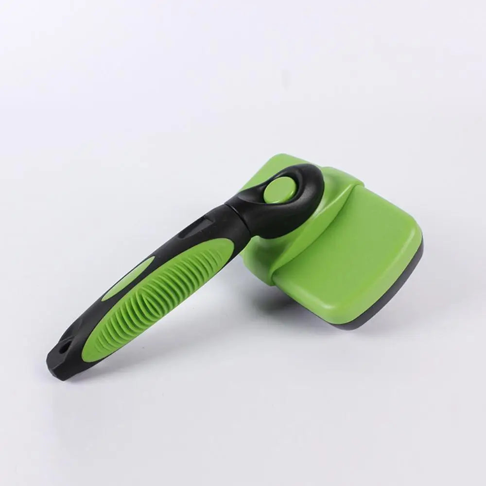 Pet Grooming Tool self cleaning Shedding Comb Pet Hair Removal Brush