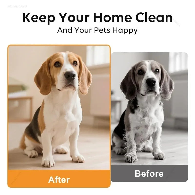 Pet Grooming Brush Ergonomic Hair Remover Tool Professional Deshedding for Dog Cat Horse Daily Shedding Cleaning Pet Supplies