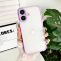 Luxury Matte Silicone Shockproof Phone Case For IPhone 17 16 15 14 Pro Max Air 13 12 11 Plus Bumper Transparent Soft Cover Funda
