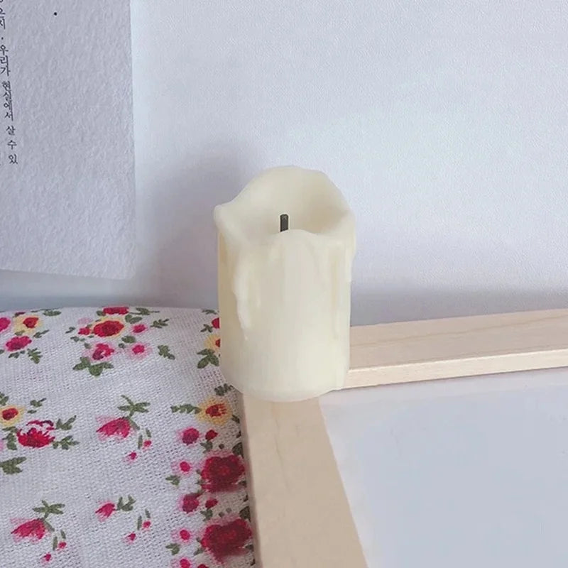 Candle LED Flameless Battery Night Light with Realistic Flames Christmas Holiday Wedding Home Decor Flameless Night Lamp