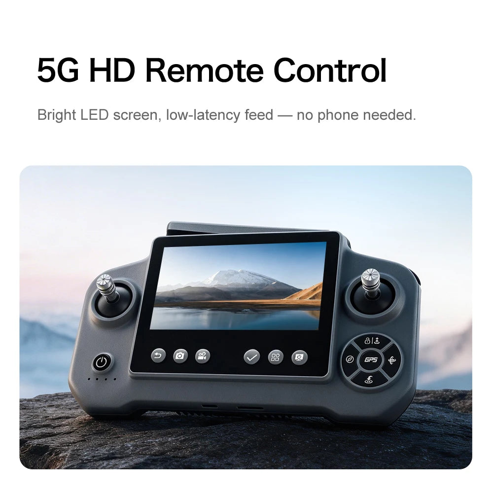 Original GT60 Foldable GPS Drone Screen Remote Brushless Dual 4K/8K Camera Obstacle Avoidance Airdrop RC Quadcopter For Adults