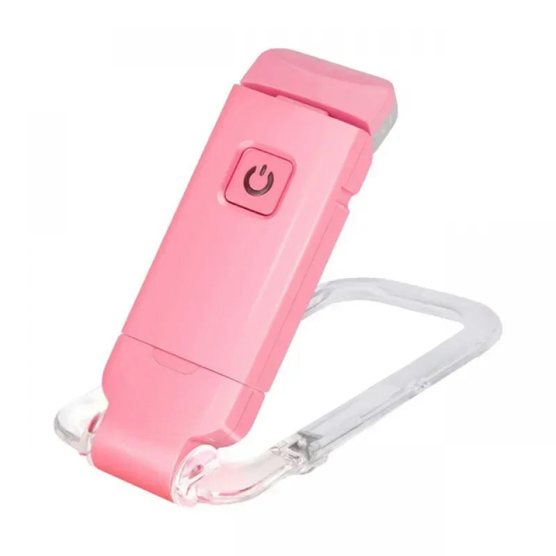 LED USB Rechargeable Book Light Reading Light Eye Protection Night Light Portable Clip Desk Light Bookmark Read Light Night Lamp
