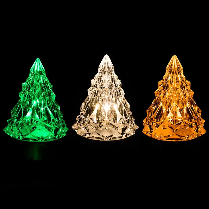 LED Candle Lights Night Light Electronic Christmas Night Light For Atmosphere Indoor Bar Bedroom Wedding Party Decor Light