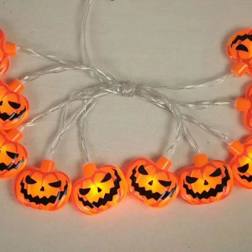 1PC 1.5M10LED Halloween Battery Box Light String, Excluding Battery, Halloween Decoration, Used for Holiday, Party Decoration