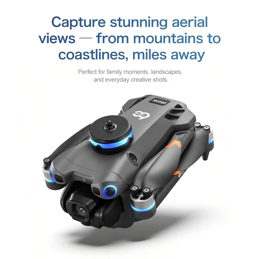 Original GT60 Foldable GPS Drone Screen Remote Brushless Dual 4K/8K Camera Obstacle Avoidance Airdrop RC Quadcopter For Adults