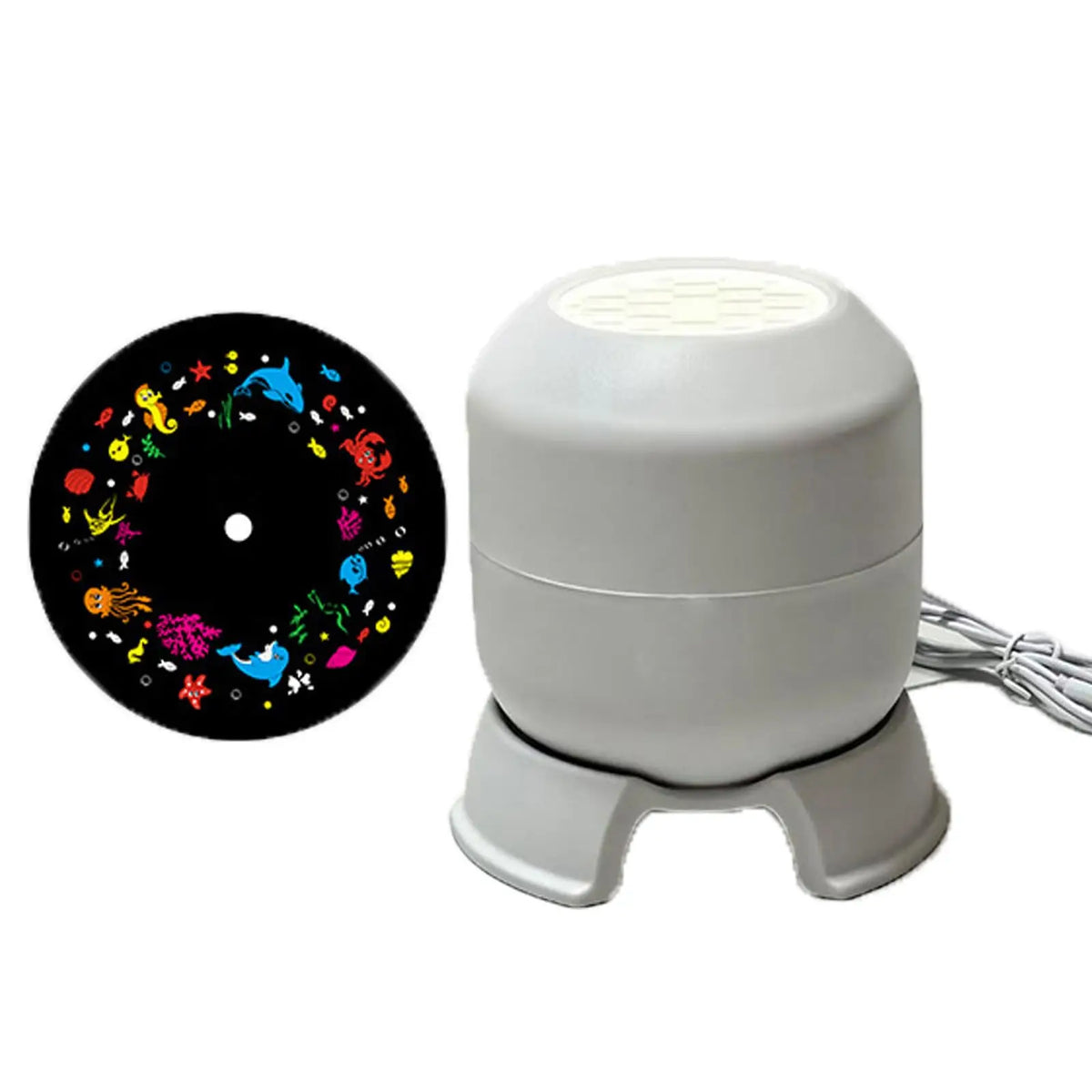 360°Rotating Projection Night Lights 8-Type Of Pattern LED Atmosphere Light For Christmas Halloween Birthday Party Bedroom Decor