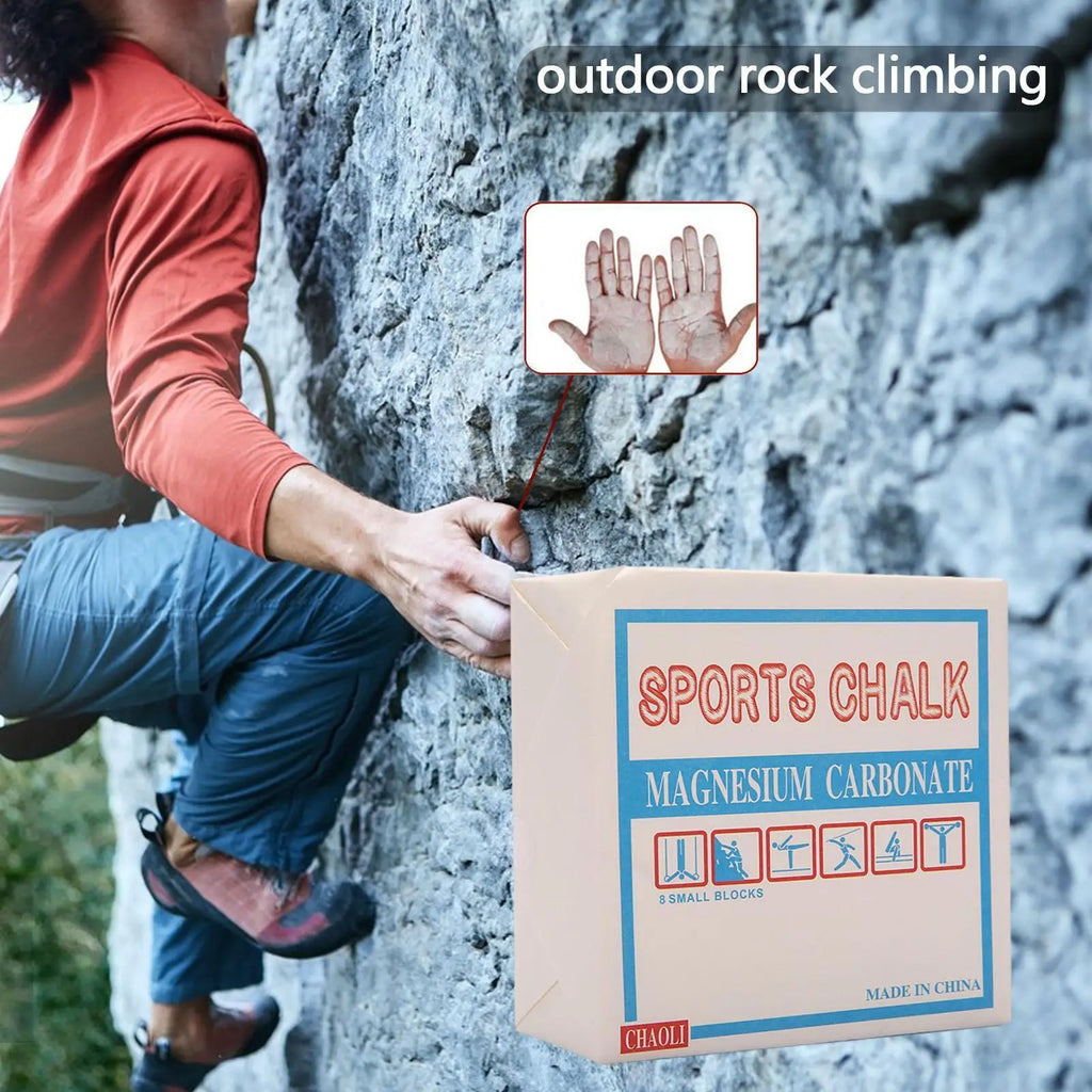 65g Climbing Chalk Block Anti-Slip Gymnastics Hand Grip Magnesium Powder Block Gym Accessories Grip Chalk For Bodybuilding Gym