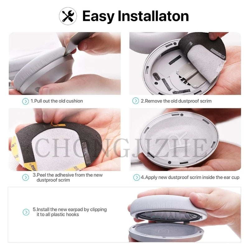 For BOSE 700 NC700 headset Leather / Breathable mesh fabric /Skin friendly cotton Memory Foam Earpads Earmuffs Accessories