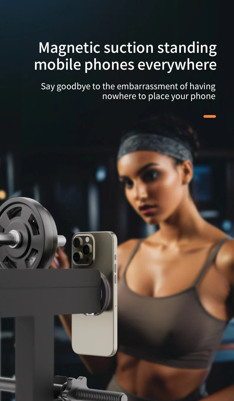 Fidget Spinner Magnetic Phone Stand for Subway Commute, Strong Magnet 360 Rotation Foldable Holder