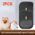 Pet Hair Remover Mitt Pet Hair Remover Gloves Deshedding Brush Glove for Cats and Dogs