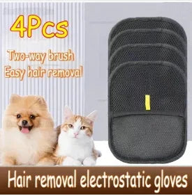 Pet Hair Remover Mitt Pet Hair Remover Gloves Deshedding Brush Glove for Cats and Dogs