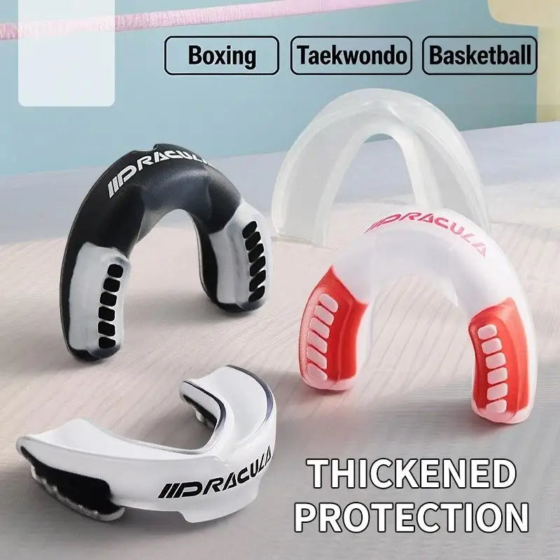 New Sports Adult Sports Mouthguard Muay Thai Boxing Teeth Rugby Fight Training Protection Mma Braces Fighting Mouth Guard