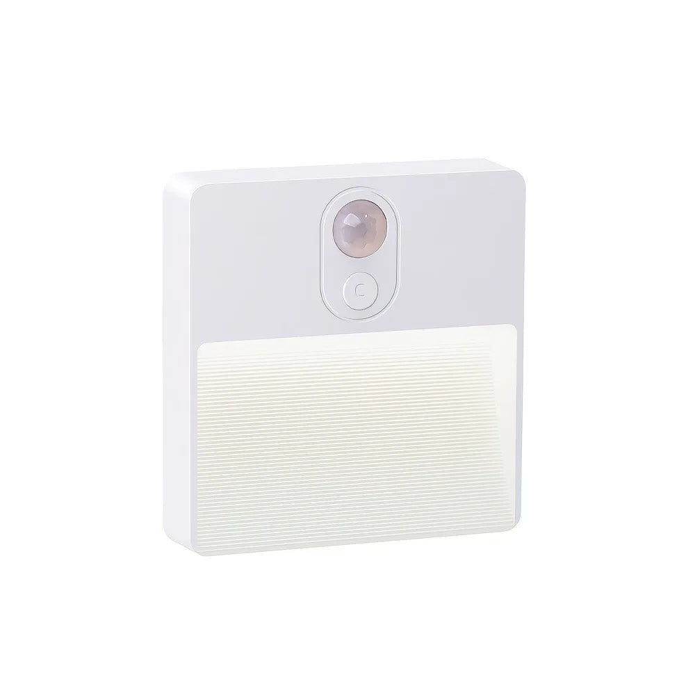 1pcs/2pc RGB Motion Sensor Night Light, USB Rechargeable LED Wall Light, Wireless Magnetic Cabinet Light, Suitable for Bedrooms