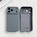 Original Soft Liquid Silicone Phone Case For iPhone 17 15 16 14 13 12 Pro Max 17 Air 16 Plus Cases Solid Color Shockproof Cover