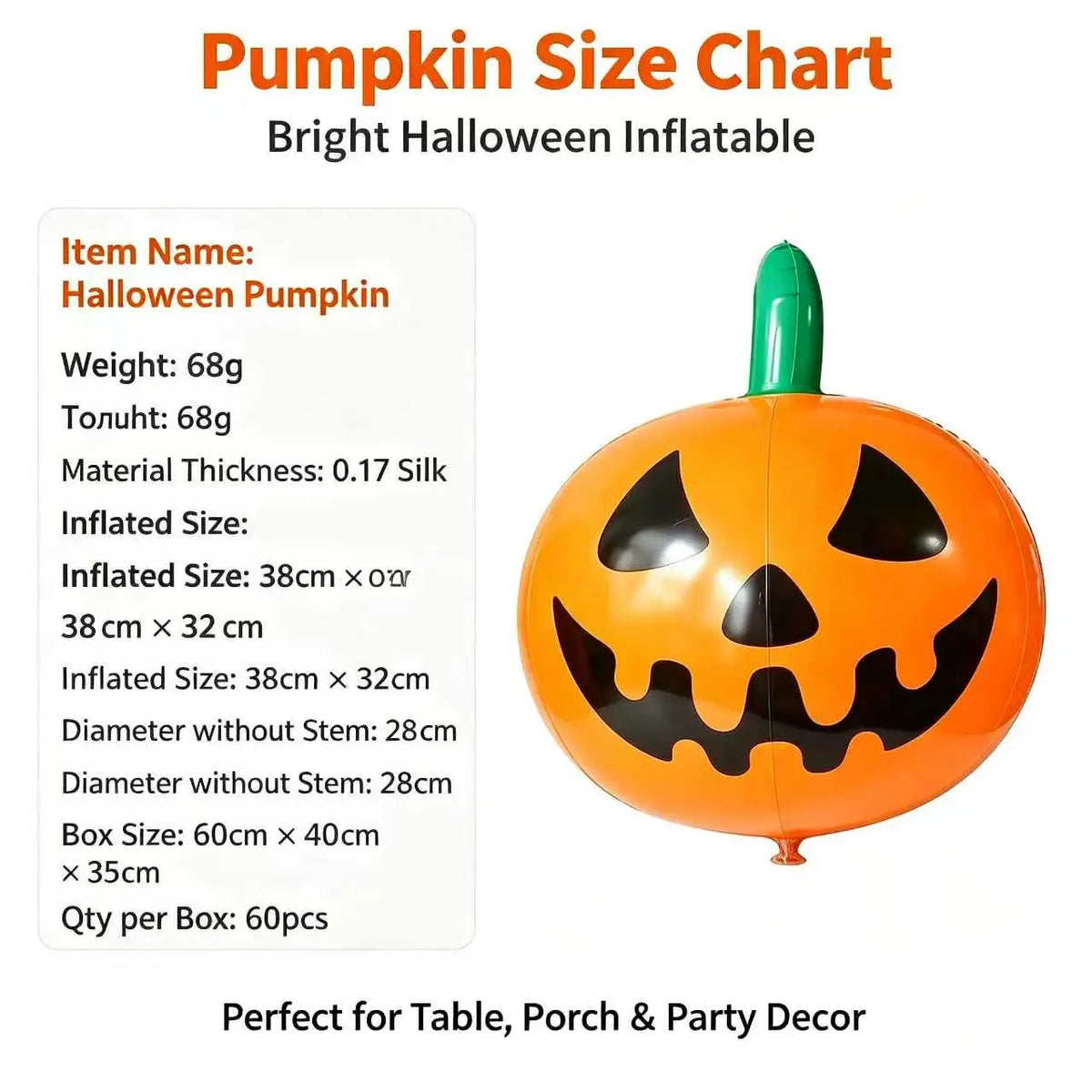 Halloween Inflatable Decor Set 100cm Inflatable Bone Pumpkin Ghost Tumbler Home Party Venue Halloween Decor Spooky Festival Prop